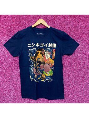 Kai Kat navy blue Tshirt size medium